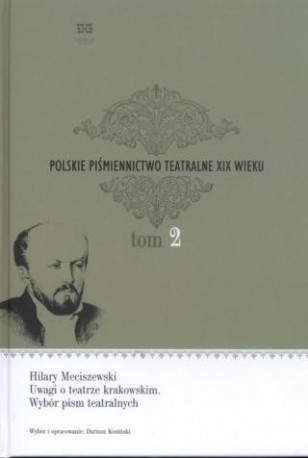 zdjęcie Polskie piśmiennictwo teatralne XIX wieku, tom 2