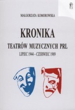 logo Kronika teatrów muzycznych PRL lipiec 1944 - czerwiec 1989