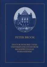 logo Peter Brook Doctor Honoris Causa Universitatis Studiorum Mickiewiczianae Posnaniensis