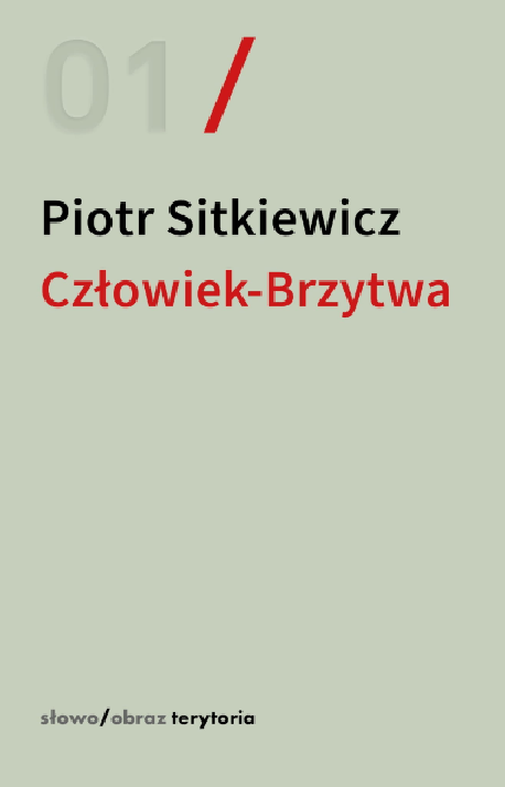 zdjęcie Człowiek-Brzytwa. Cztery szkice o felietonach Antoniego Słonimskiego