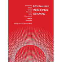 logo Aktor teatralny. Studia z prawa teatralnego