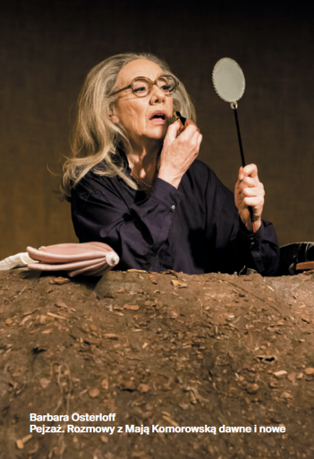 zdjęcie Pejzaż. Rozmowy z Mają Komorowską dawne i nowe