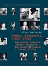 logo Poeci piosenki 1956 -1989. Agnieszka Osiecka, Jeremi Przybora, Wojciech Młynarski i Jonasz Kofta